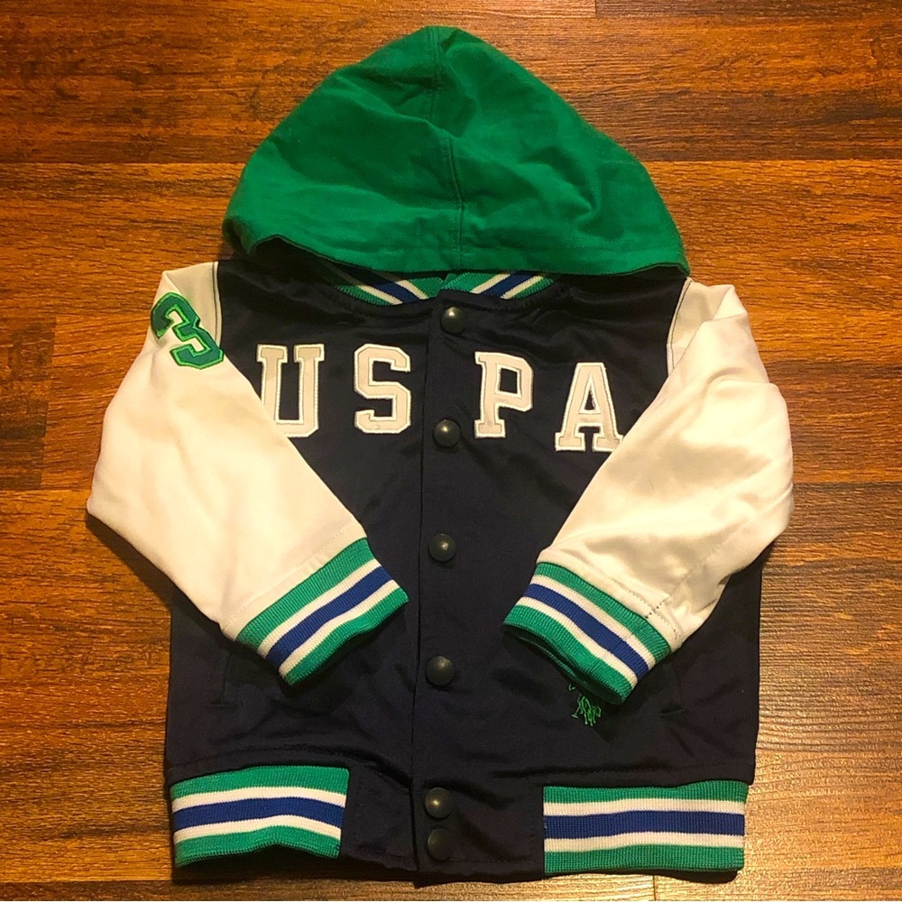 Boys US Polo Assn. hoodie jacket!